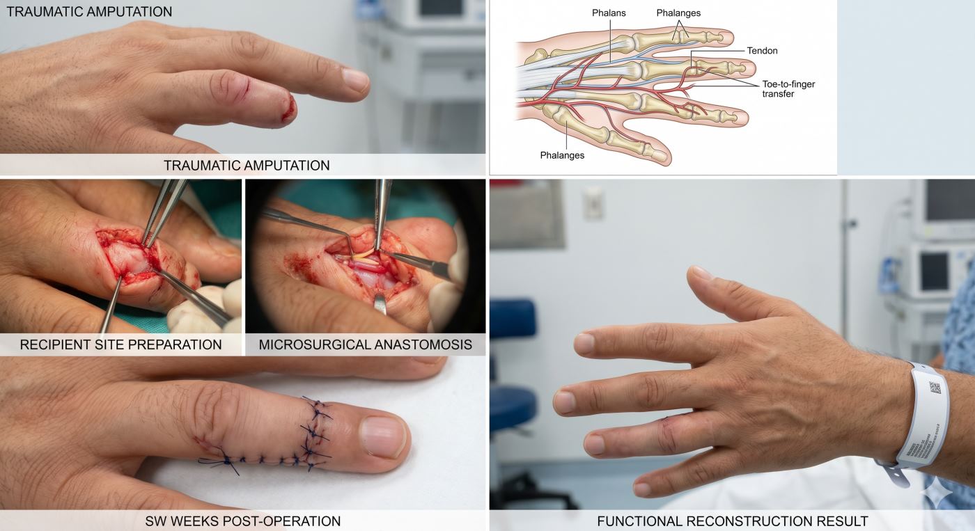 Finger Reconstruction in Kolkata